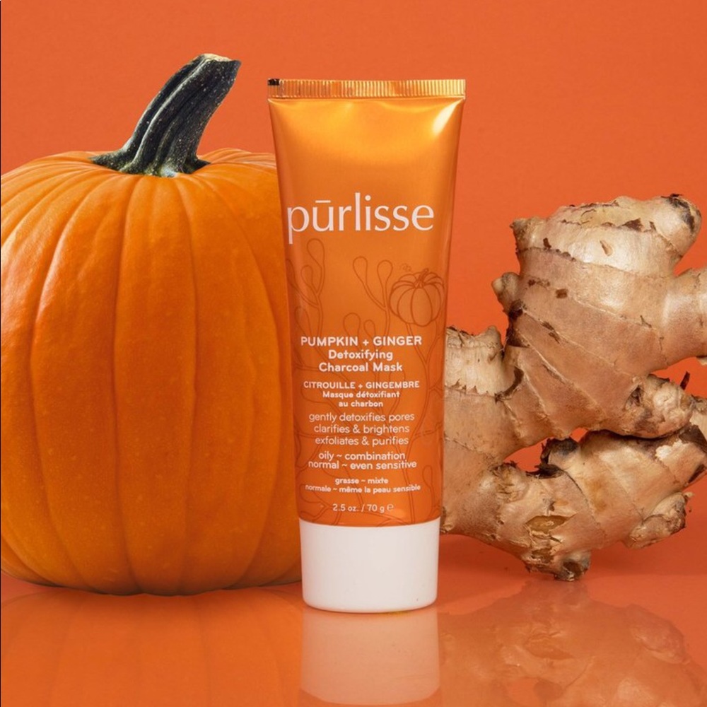 Purlisse Pumpkin and Ginger Detoxifying Face Mask NWT